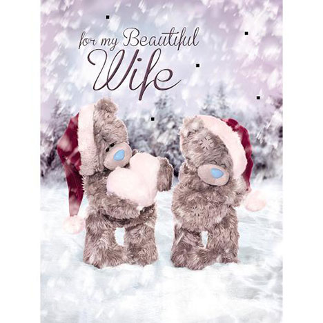 Wife Me to You Bear Boxed Christmas Card £9.99